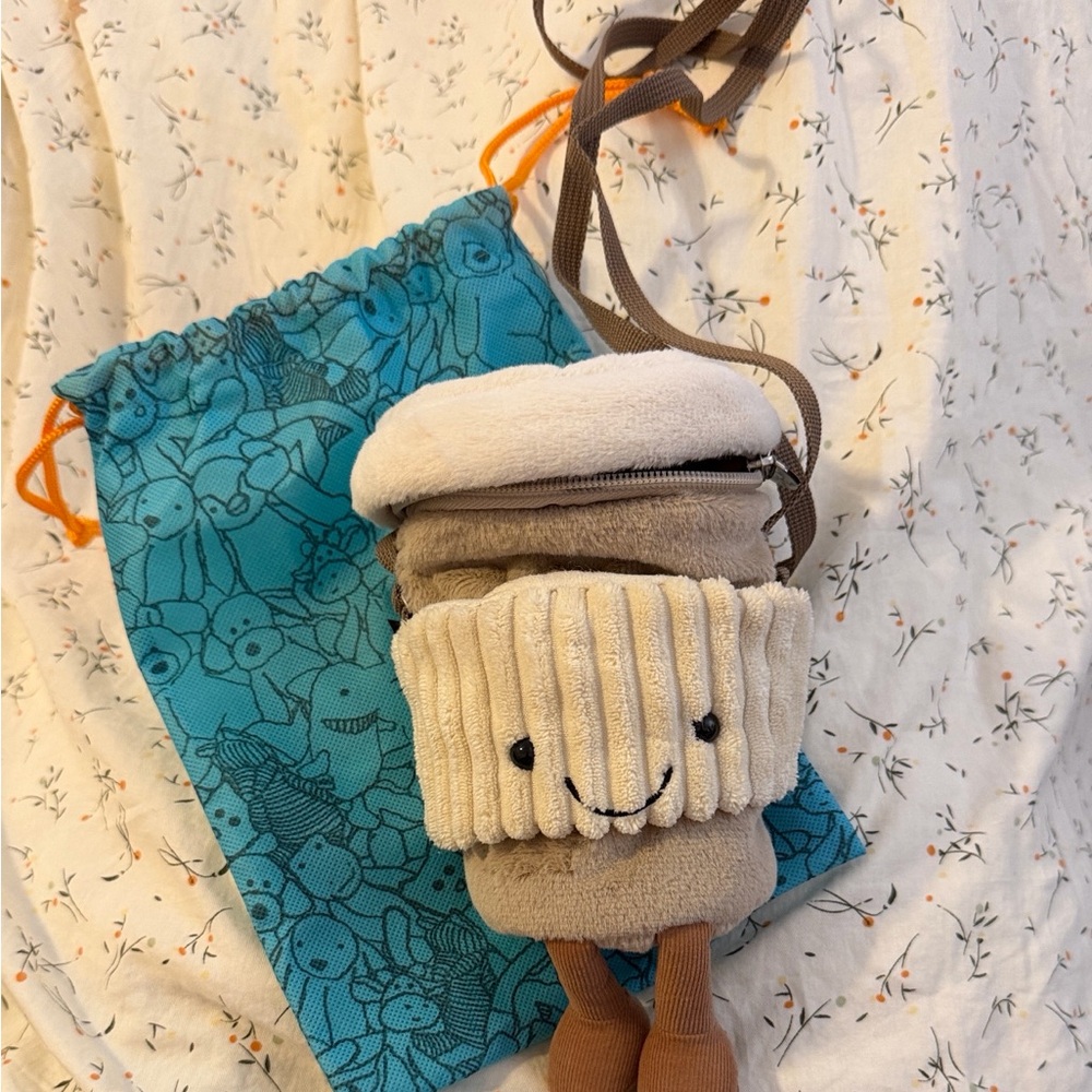 Jellycat Amusable Coffee Cup Bag